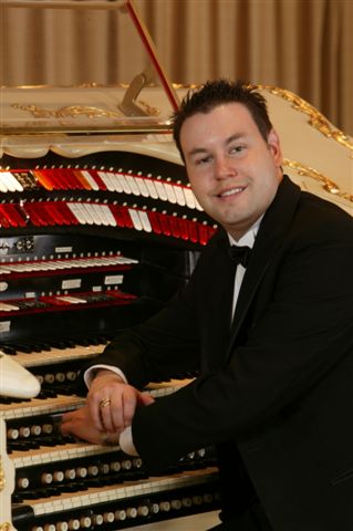 Brett Valliant at the console