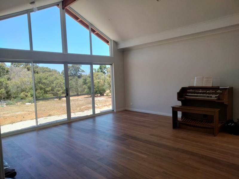 Organ installed in a private home in Dunsborough