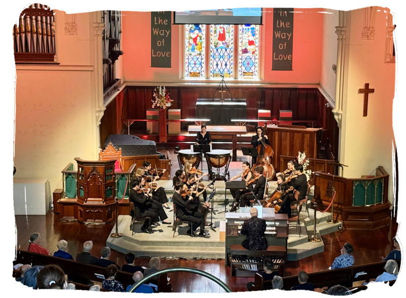 Organ Concerto concert in Wesley Church Perth