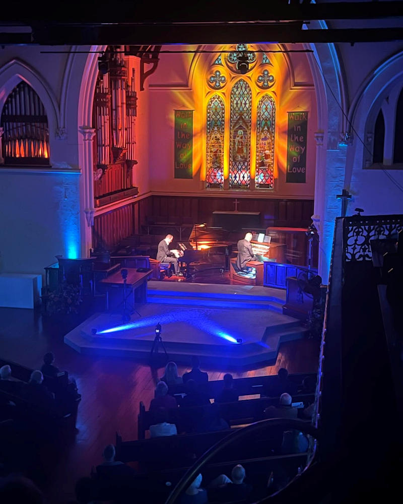 Organ and piano concert in Wesley Church Perth