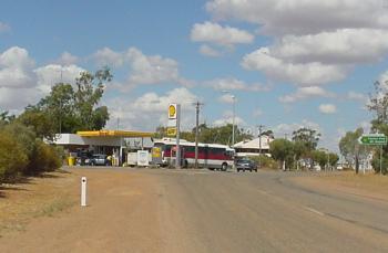 Shell service station